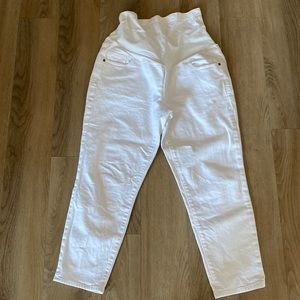 White Maternity Jeans